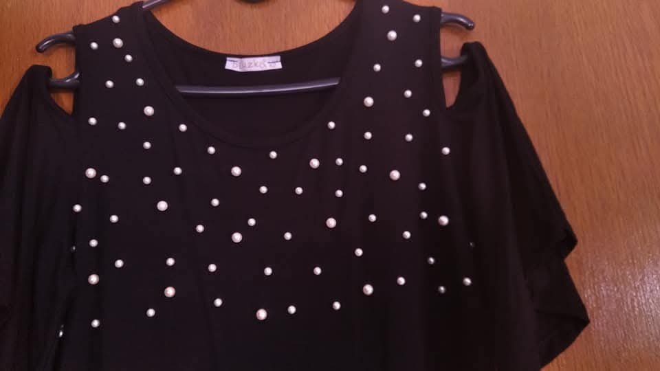 Црн фустан со бисери - 2