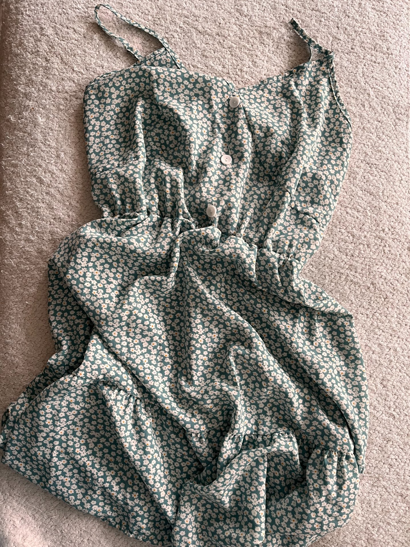 Летно фустанче , цветен дезен - 2