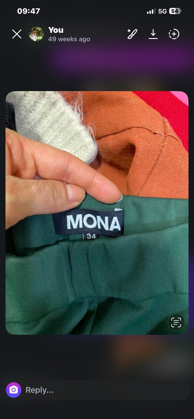 MONA zimski pantaloni 3/4 dolzina - 2
