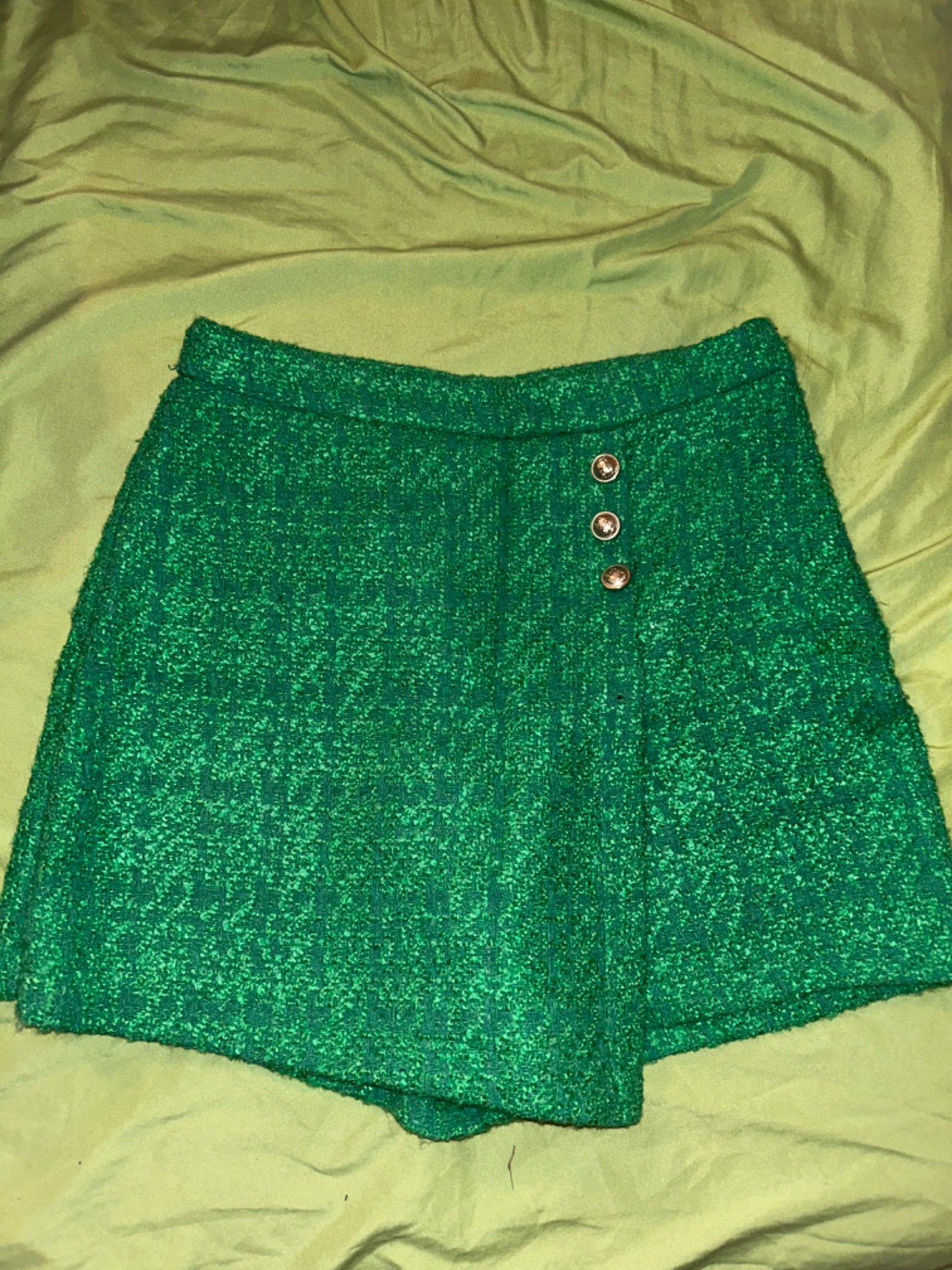 Zelen skort - 2