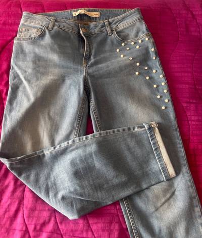 LCW Jeans со бисери и циркони