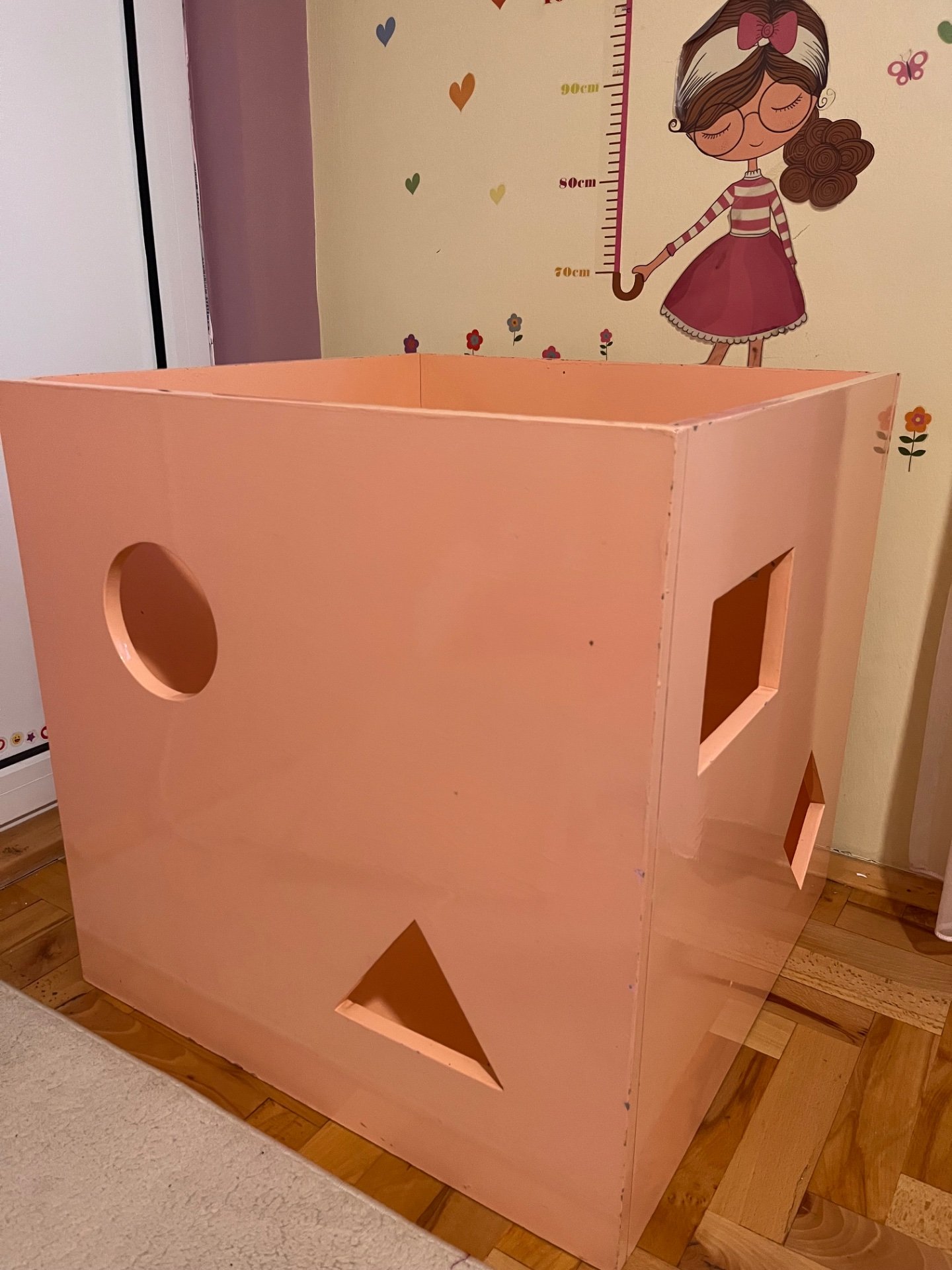 Дрвена кутија за складирање на играчки - 2
