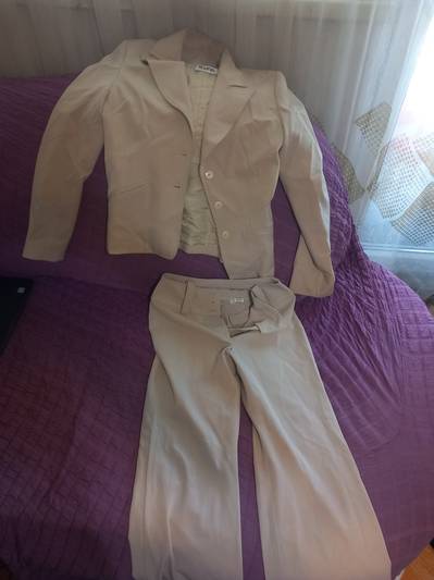 Bella komplet kremasta bez boja broj 38