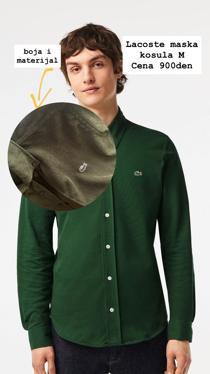 Lacoste maska kosula
