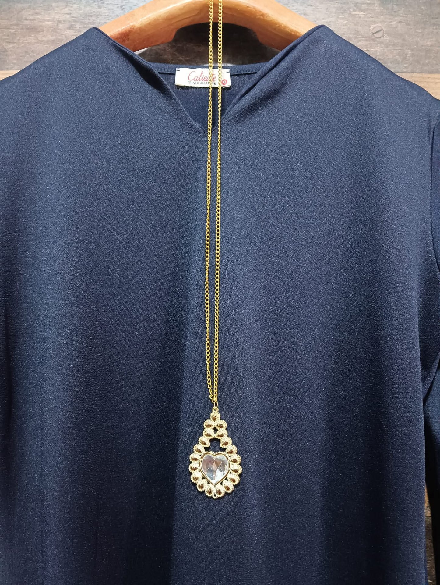 🔵 Плава блуза - 3