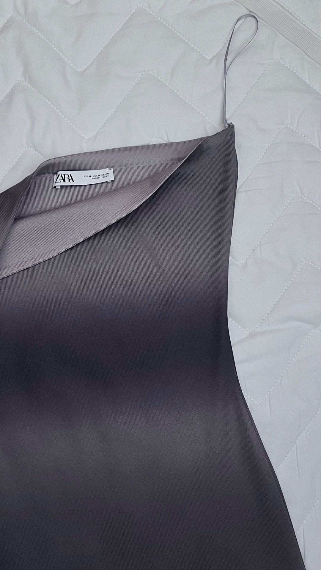 Zara сив фустан - 4