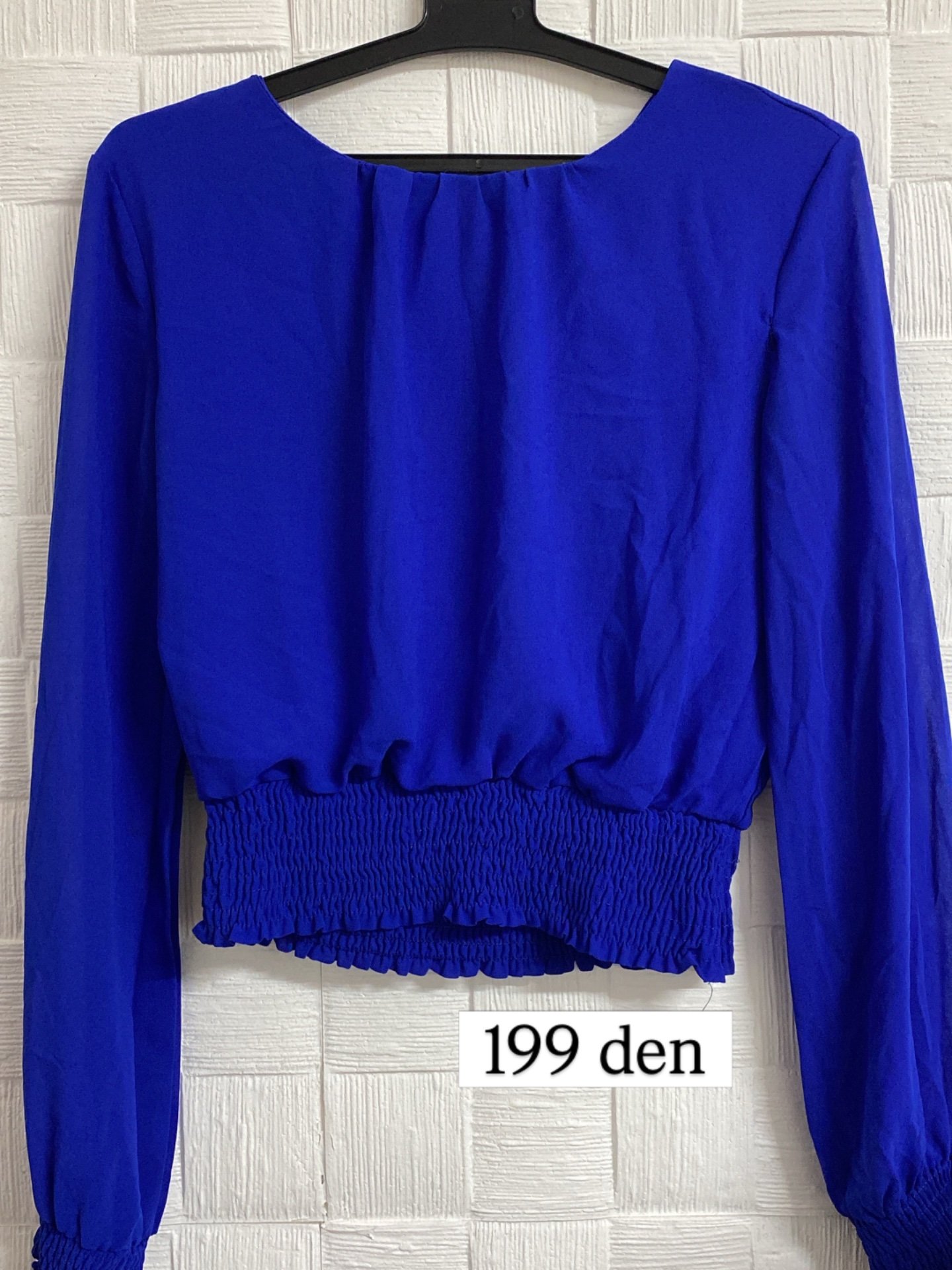 Sina bluzicka chiffon