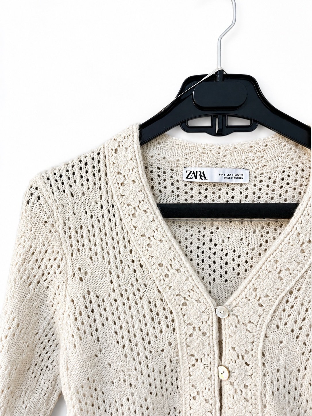 Zara Cream Knitwear
