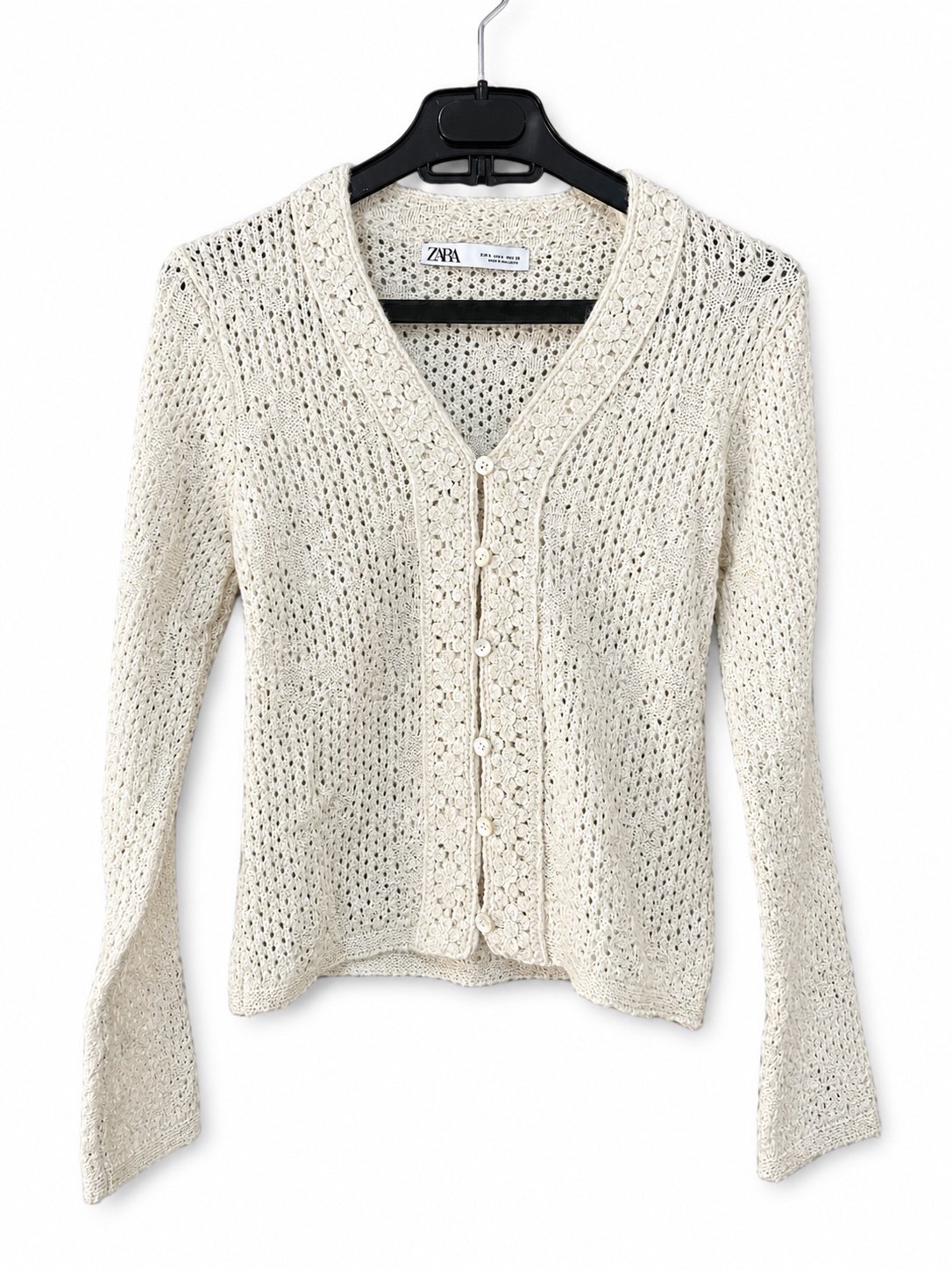 Zara Cream Knitwear - 2