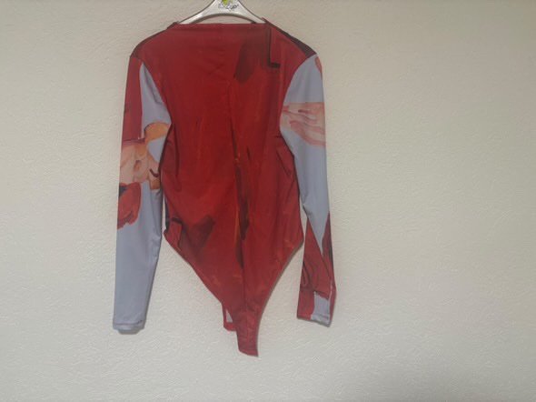 Zara боди со долги ракави Л - 5