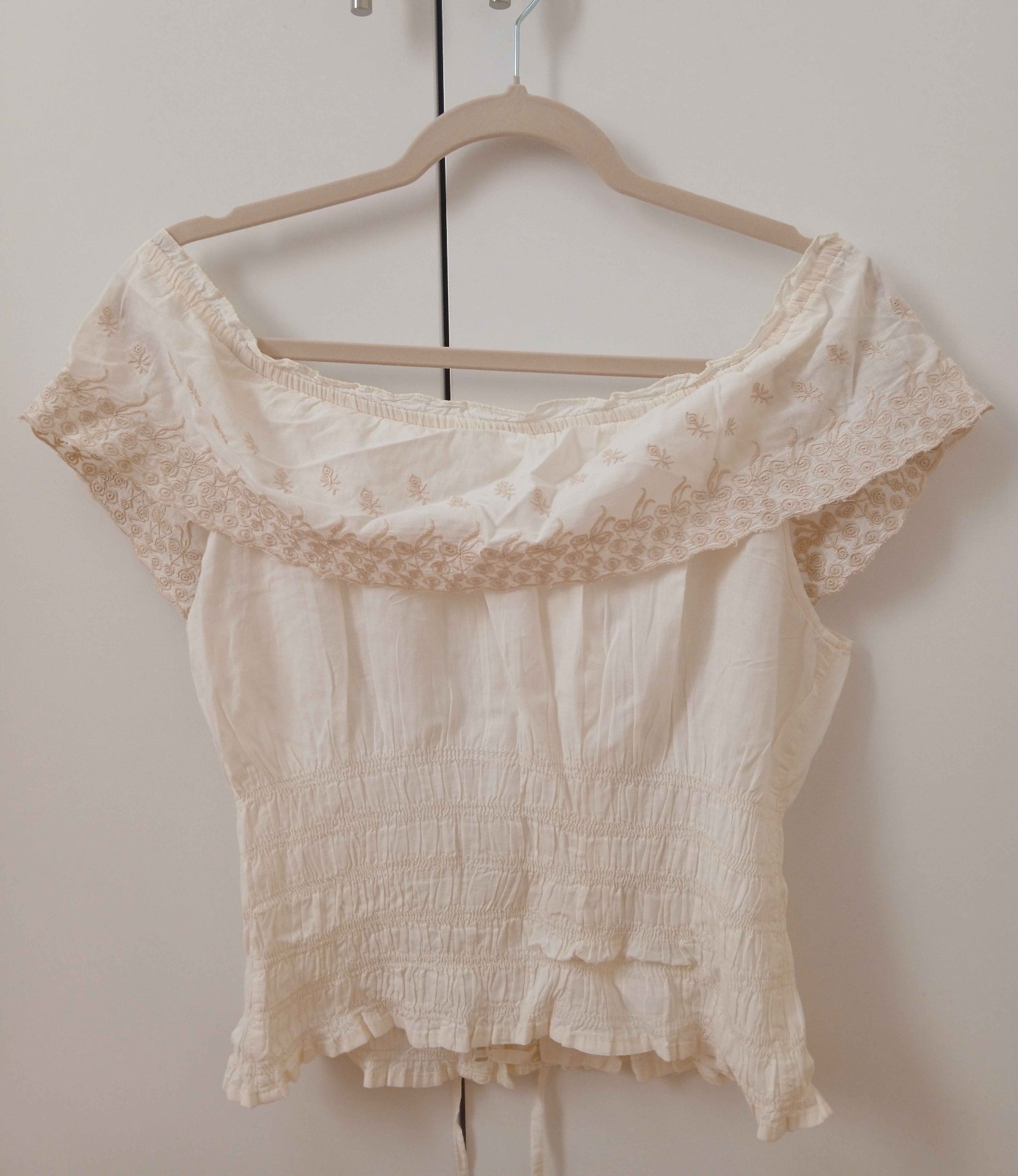 Летна off the shoulder маичка - 2