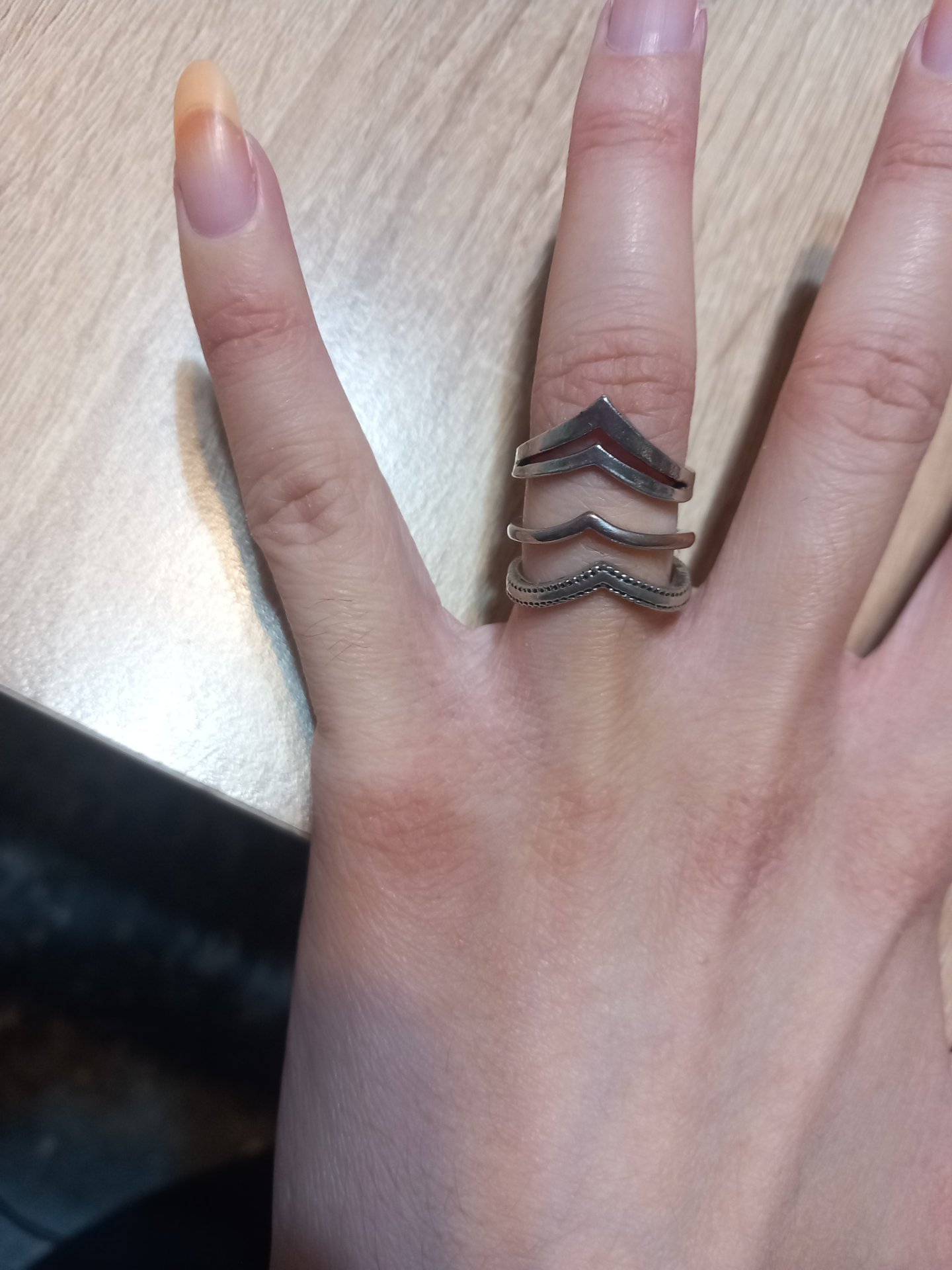 Tri prsteni sterling silver Fiore - 2