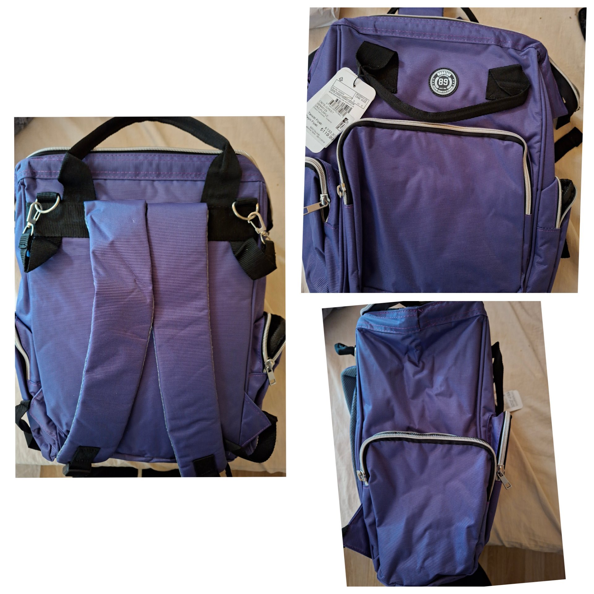 Чанта ранец погоден за мајки - 2