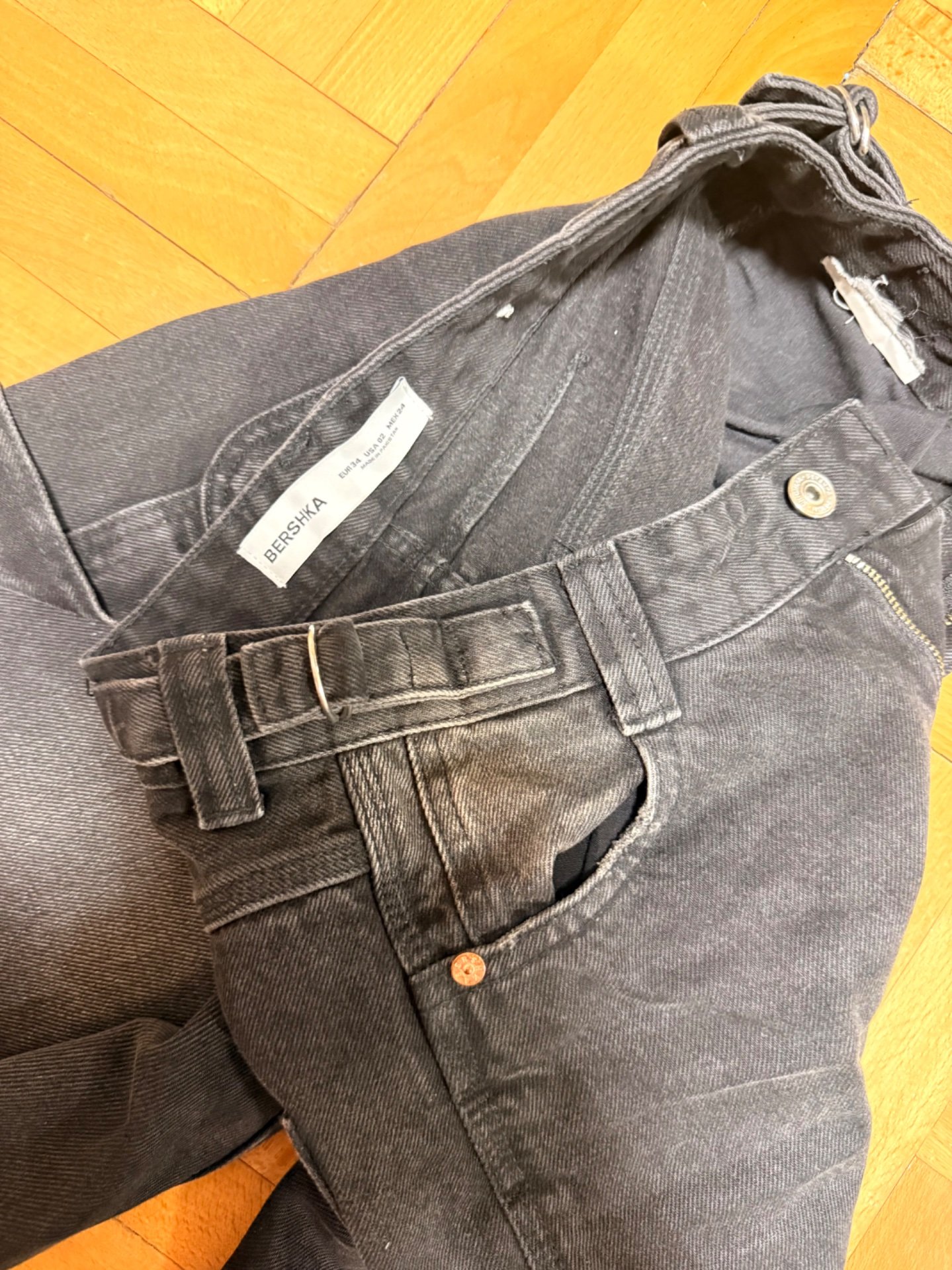 Bershka farmerki siroki - 4