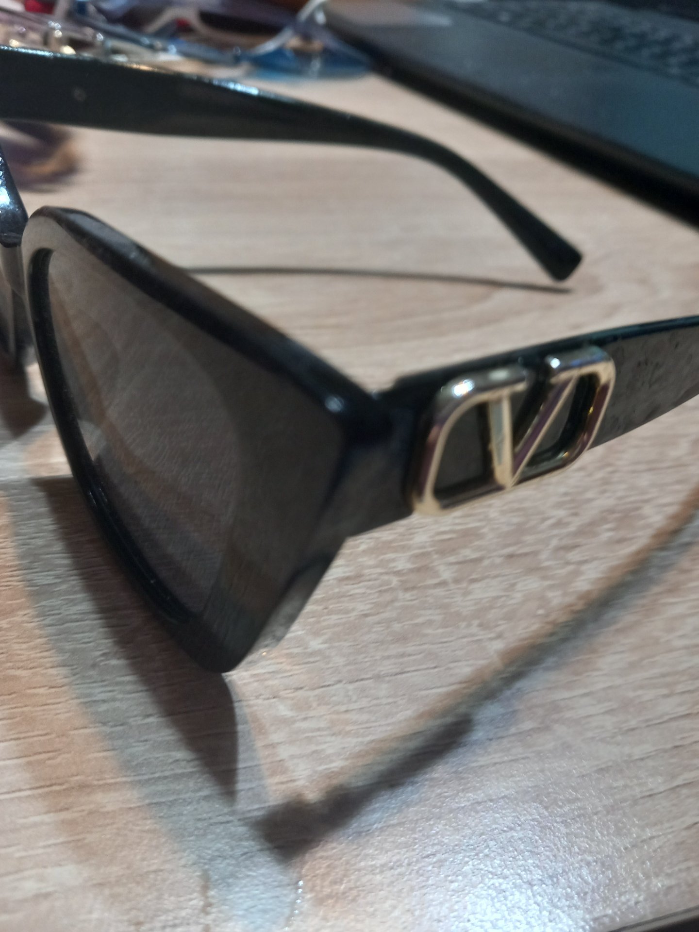 Zenski crni mackesti naocari za sonce - 2