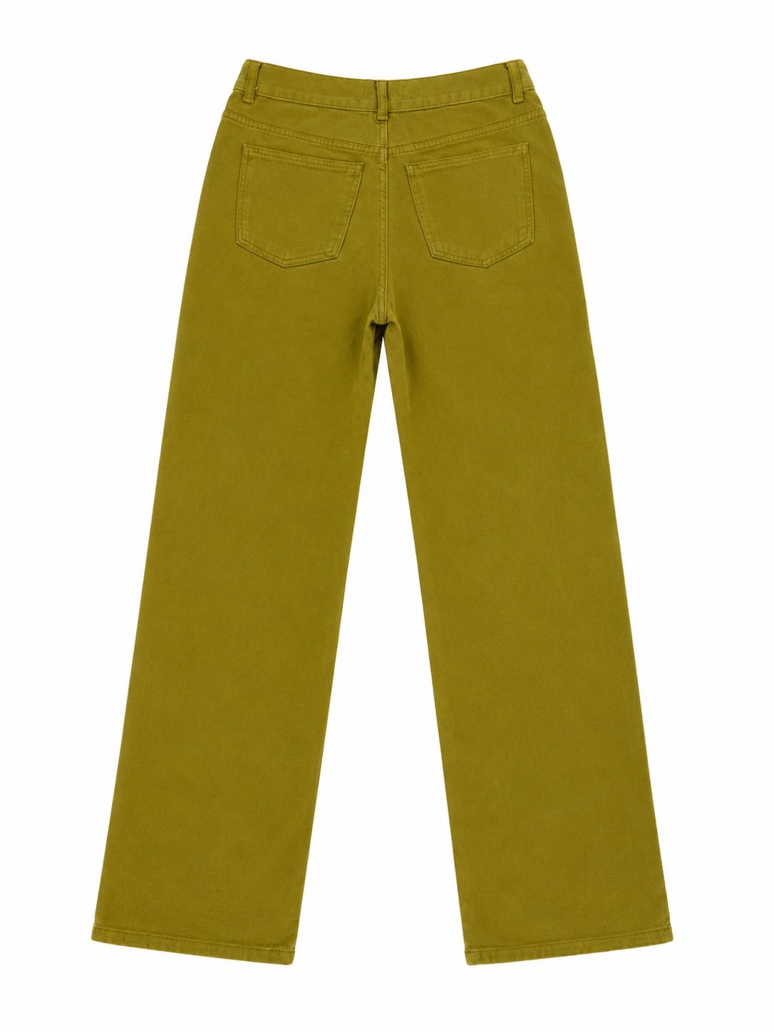 PULL&BEAR зелени и широки панталони/фармерки - 2
