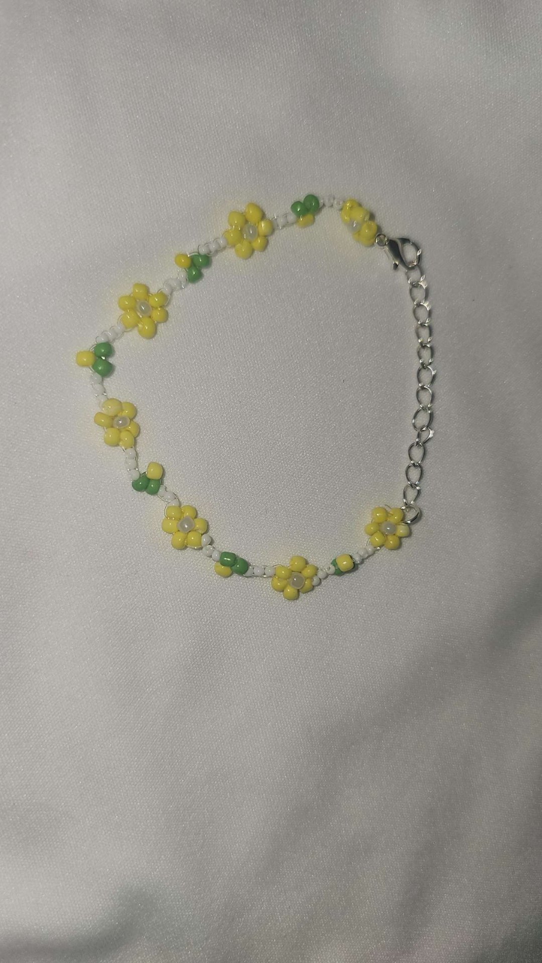 Summer Lemon Beaded Bracelet