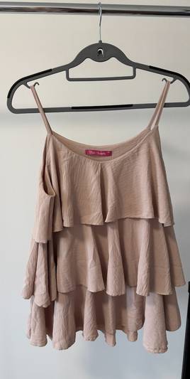 Bluza na preramki pudra Polo Bonetta
