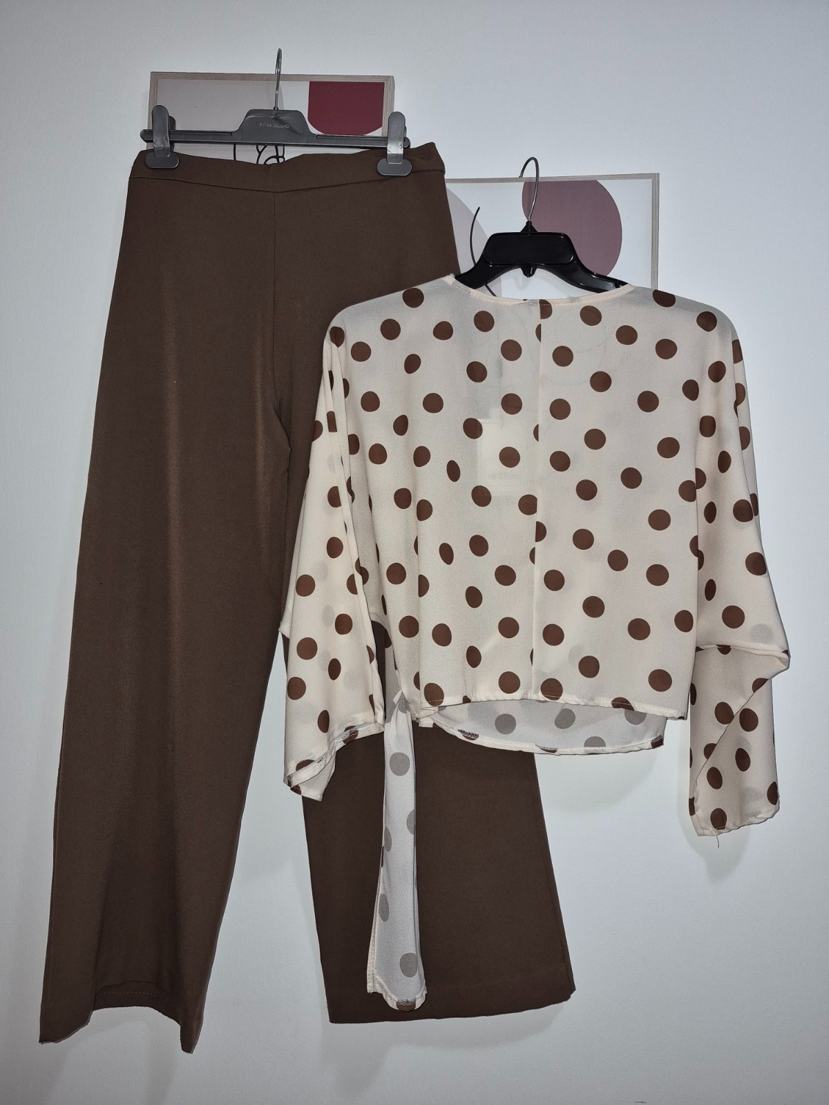 Nova koshula na preklop+pantaloni - 2