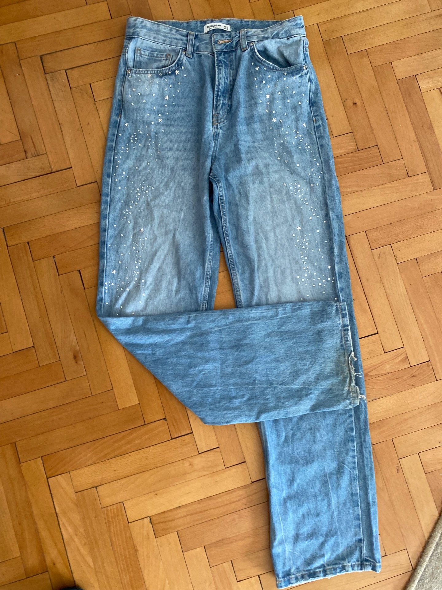 Фармерки со циркони