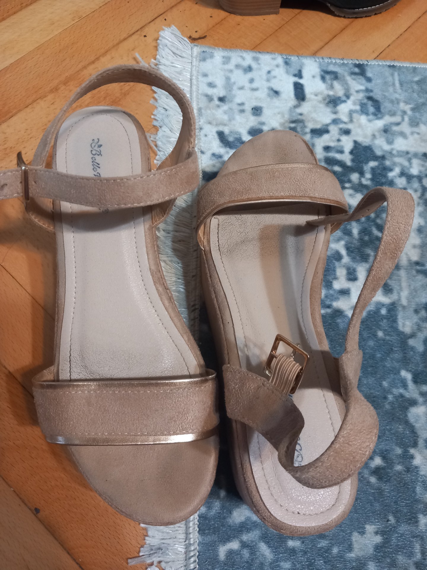 Krem zenski sandali eko koza