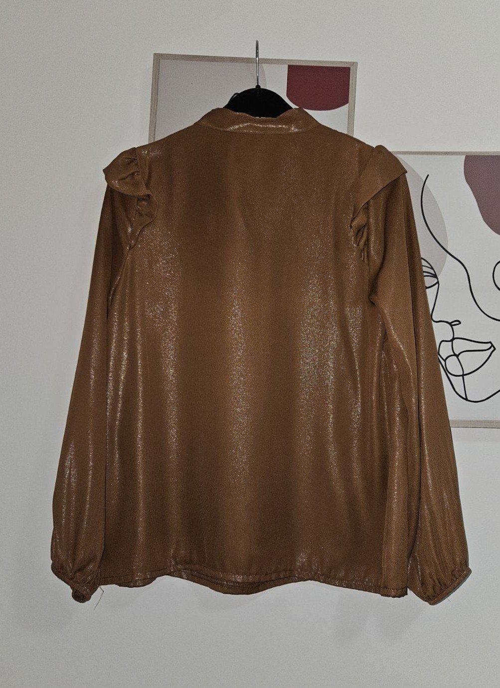 Bronzena/metalik koshula - 2