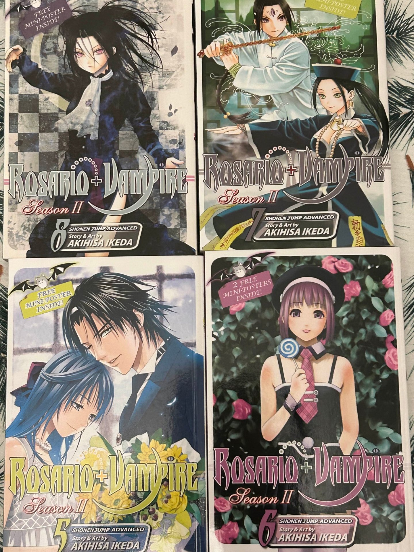 Rosario x Vampire Manga Set