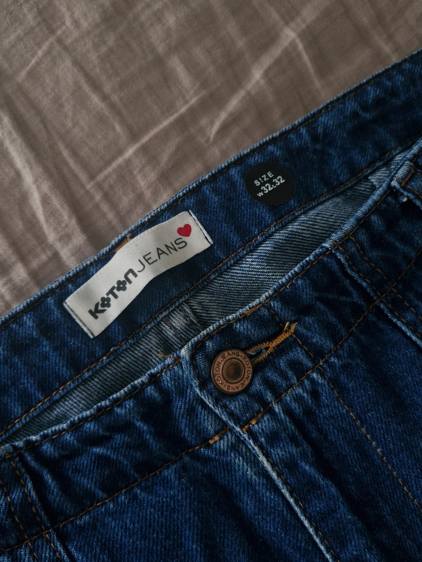 Koton сини mom jeans - 3