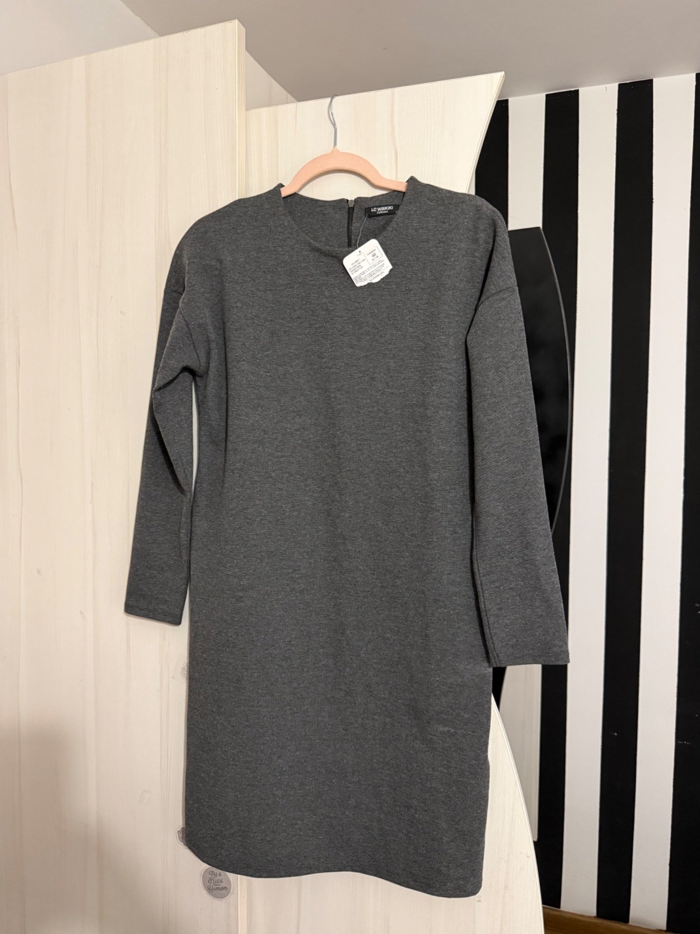 LC WAIKIKI siv fustan