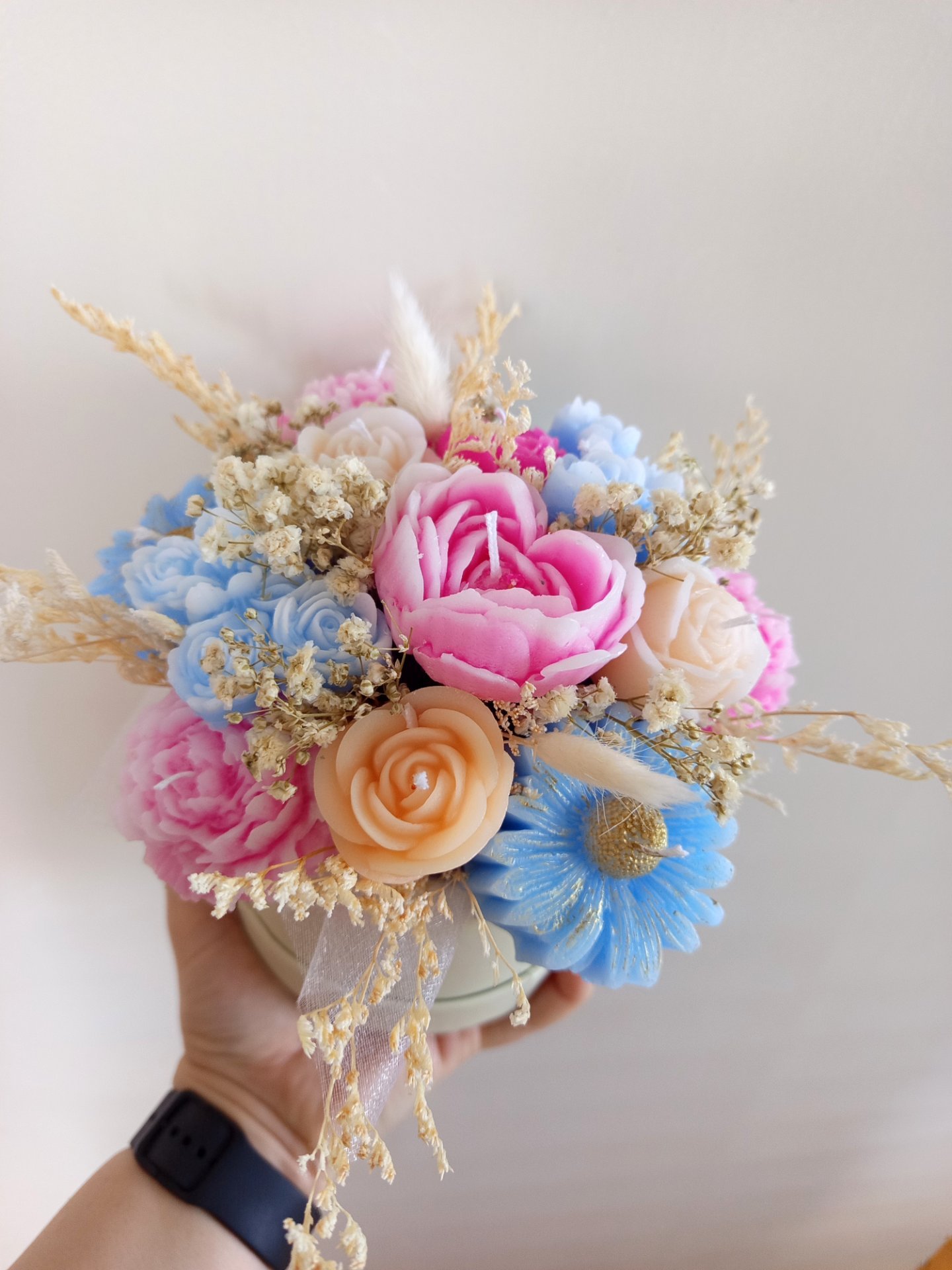 Colorful Bloom Candle - 2