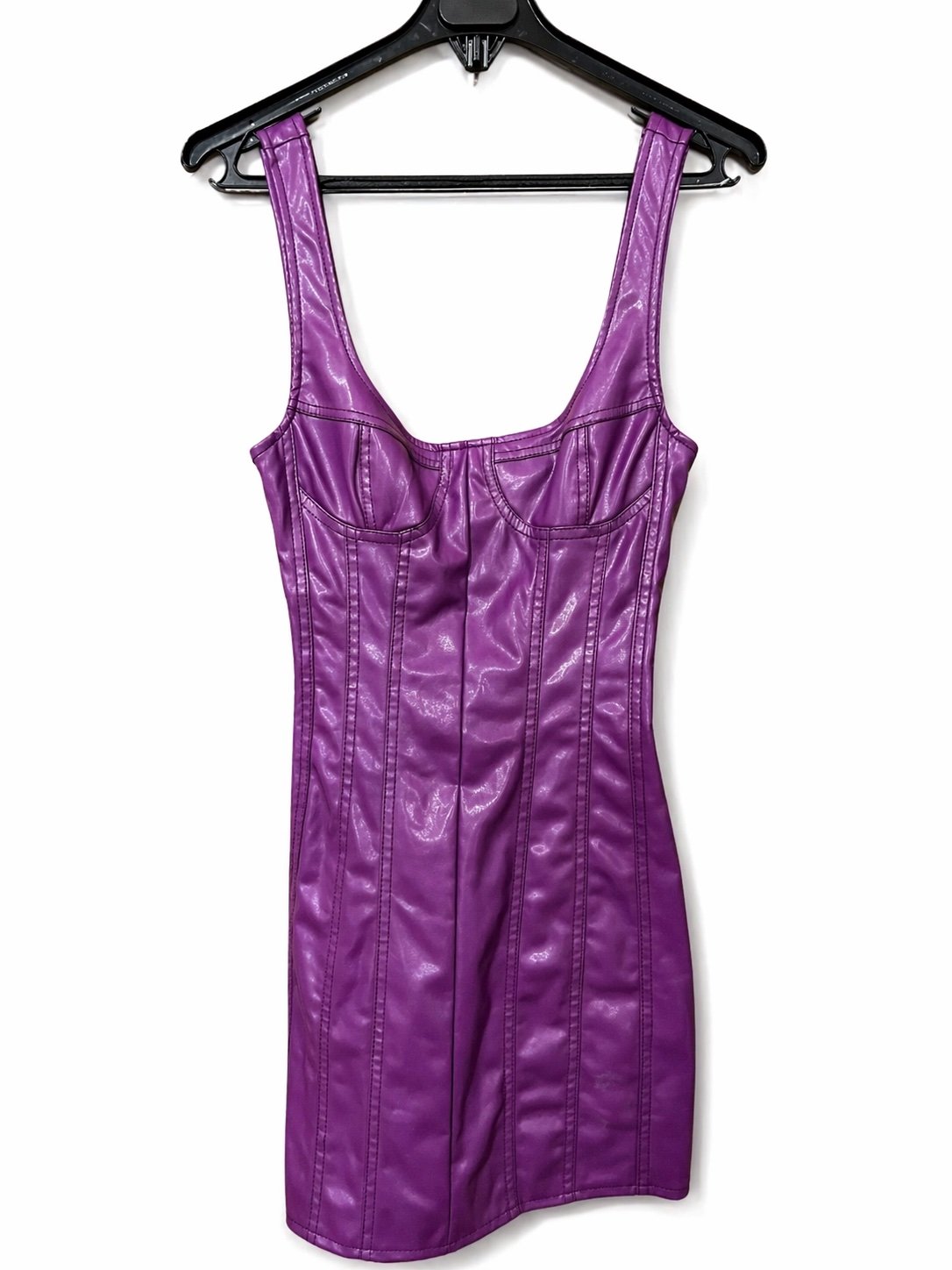 Bershka Faux Leather Dress