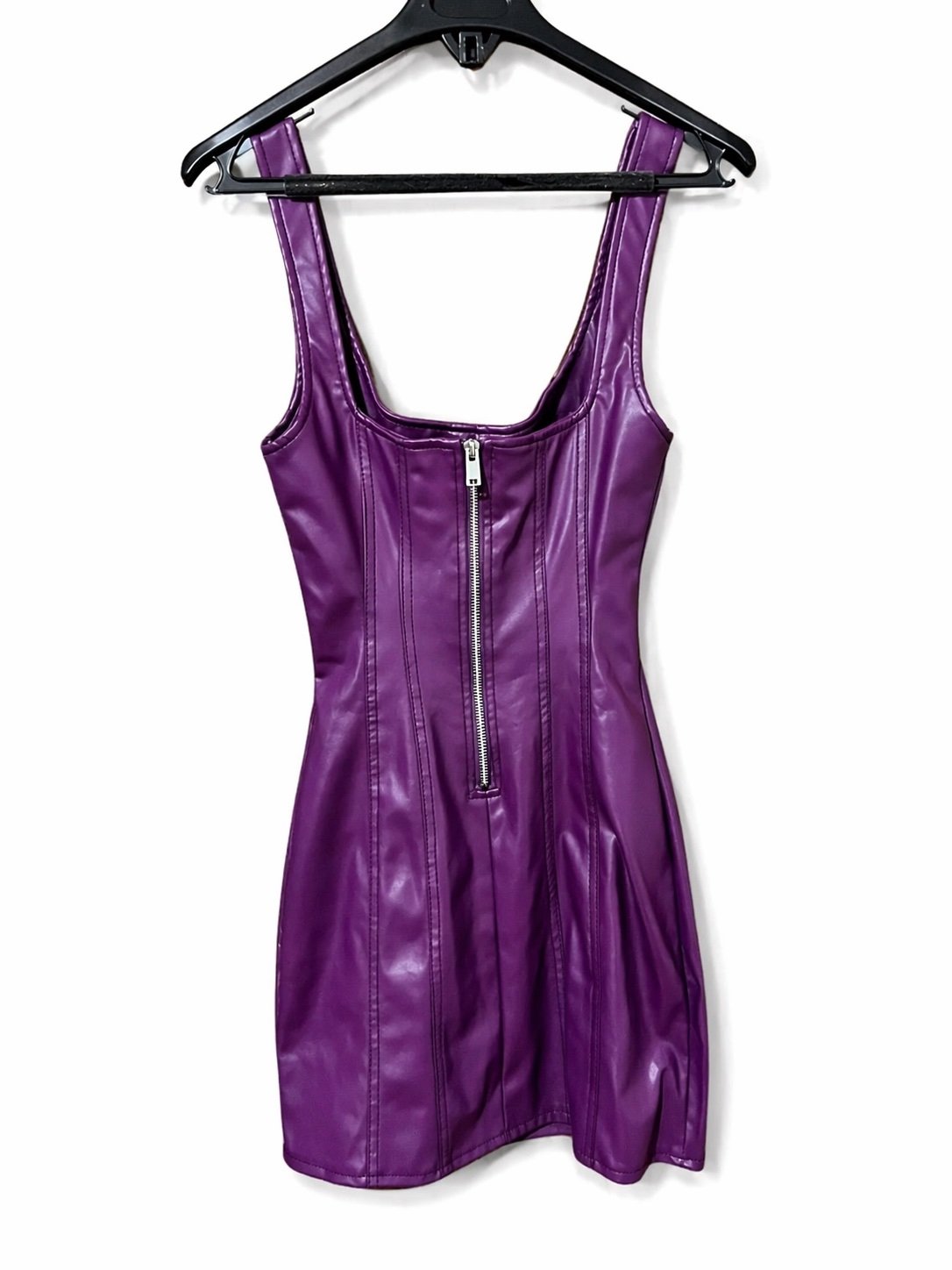 Bershka Faux Leather Dress - 2