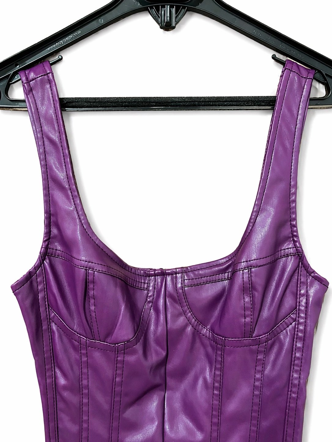 Bershka Faux Leather Dress - 3