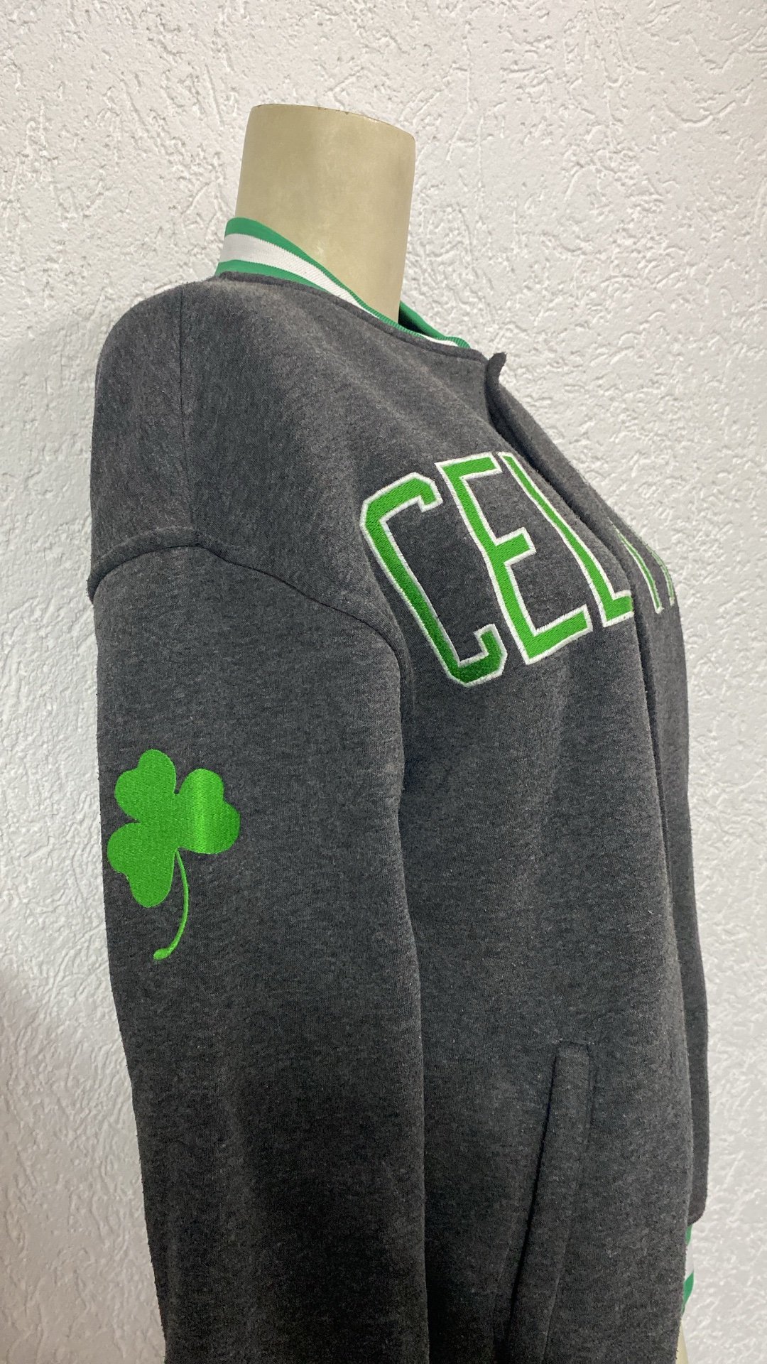 Кратка јакна со копчиња Celtics - 4