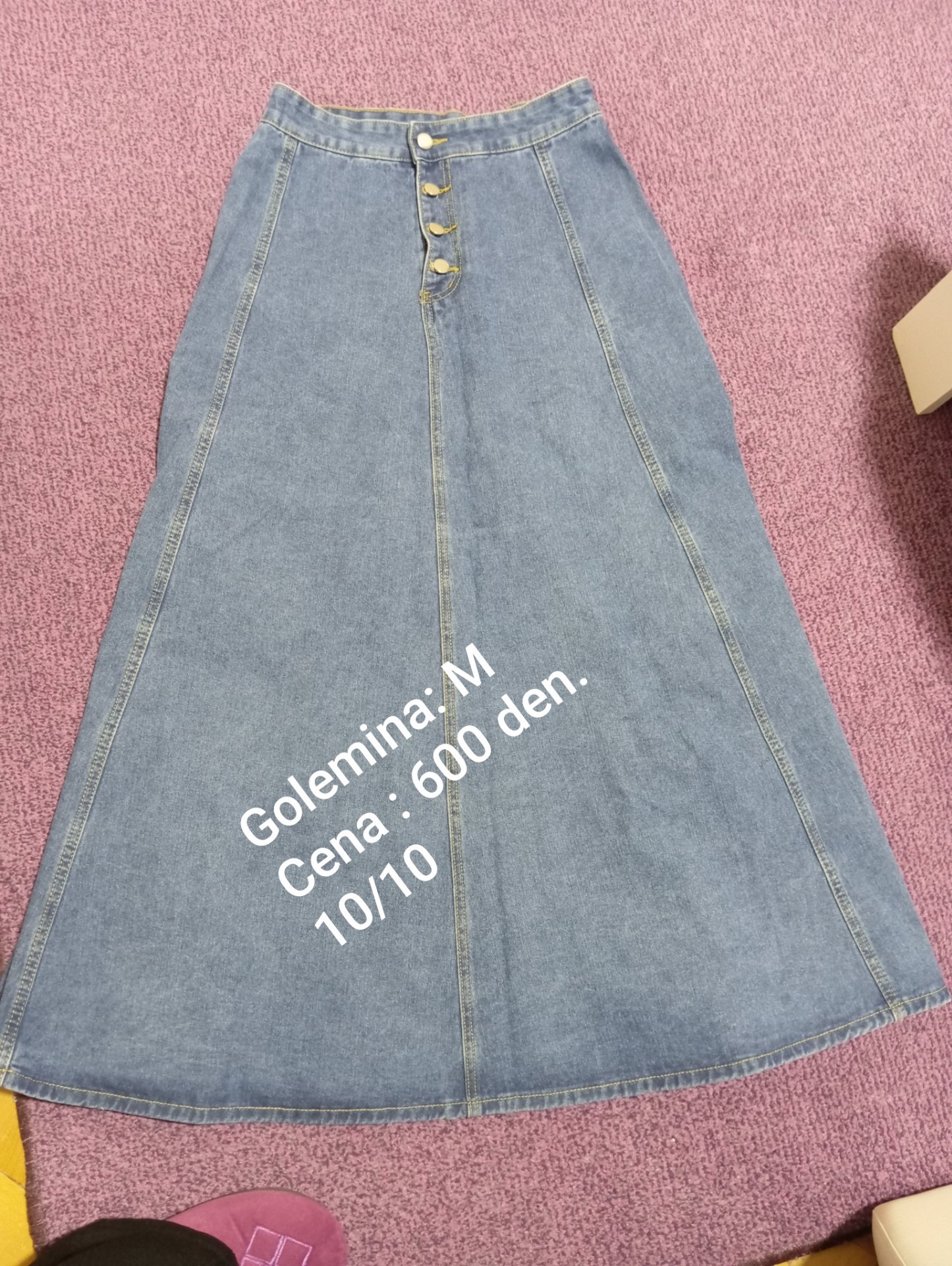 Komplet teksas sukjna A izraz i teksas kratka jakna