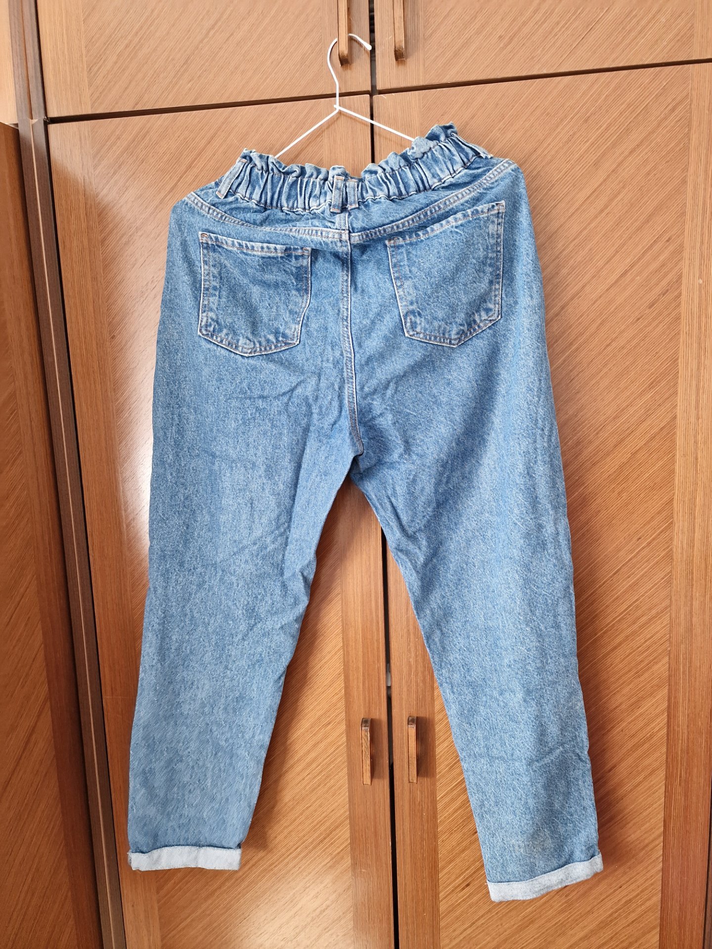 Фармерки Mom Fit - 2