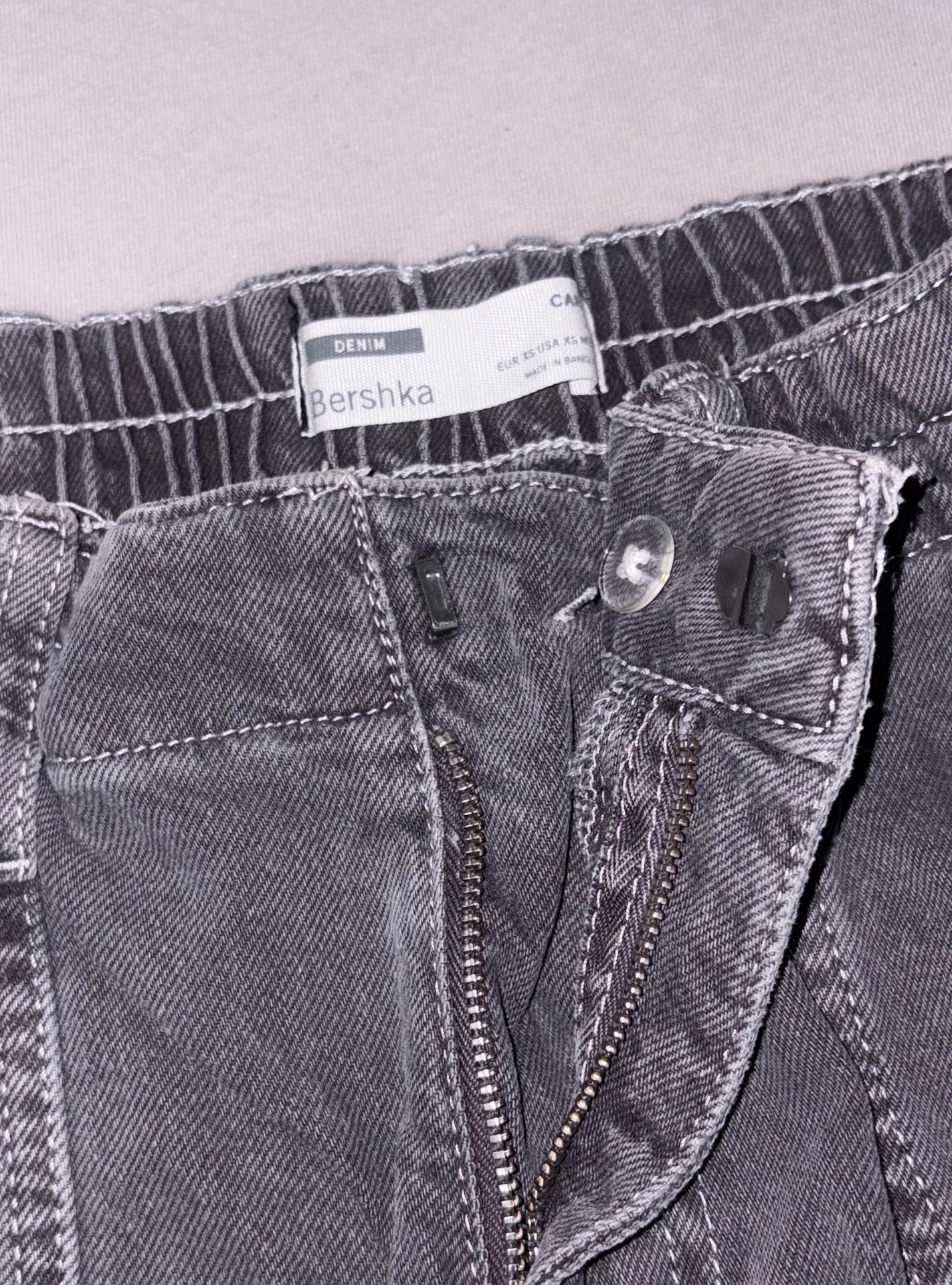 Bershka карго фармерки, величина XS - 2