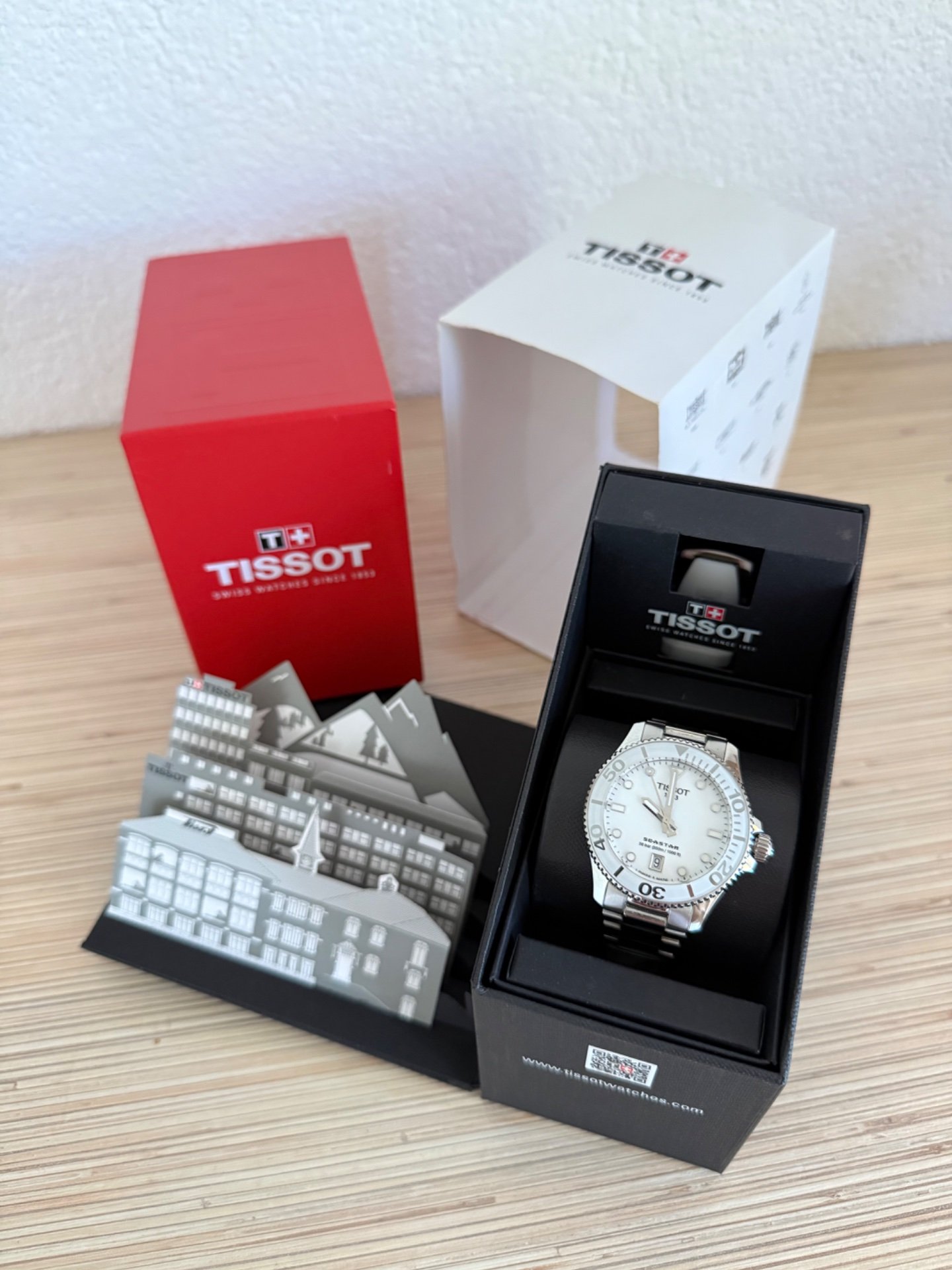 Original TISSOT Seastar 1000 36mm zhenski chasovnik - 2