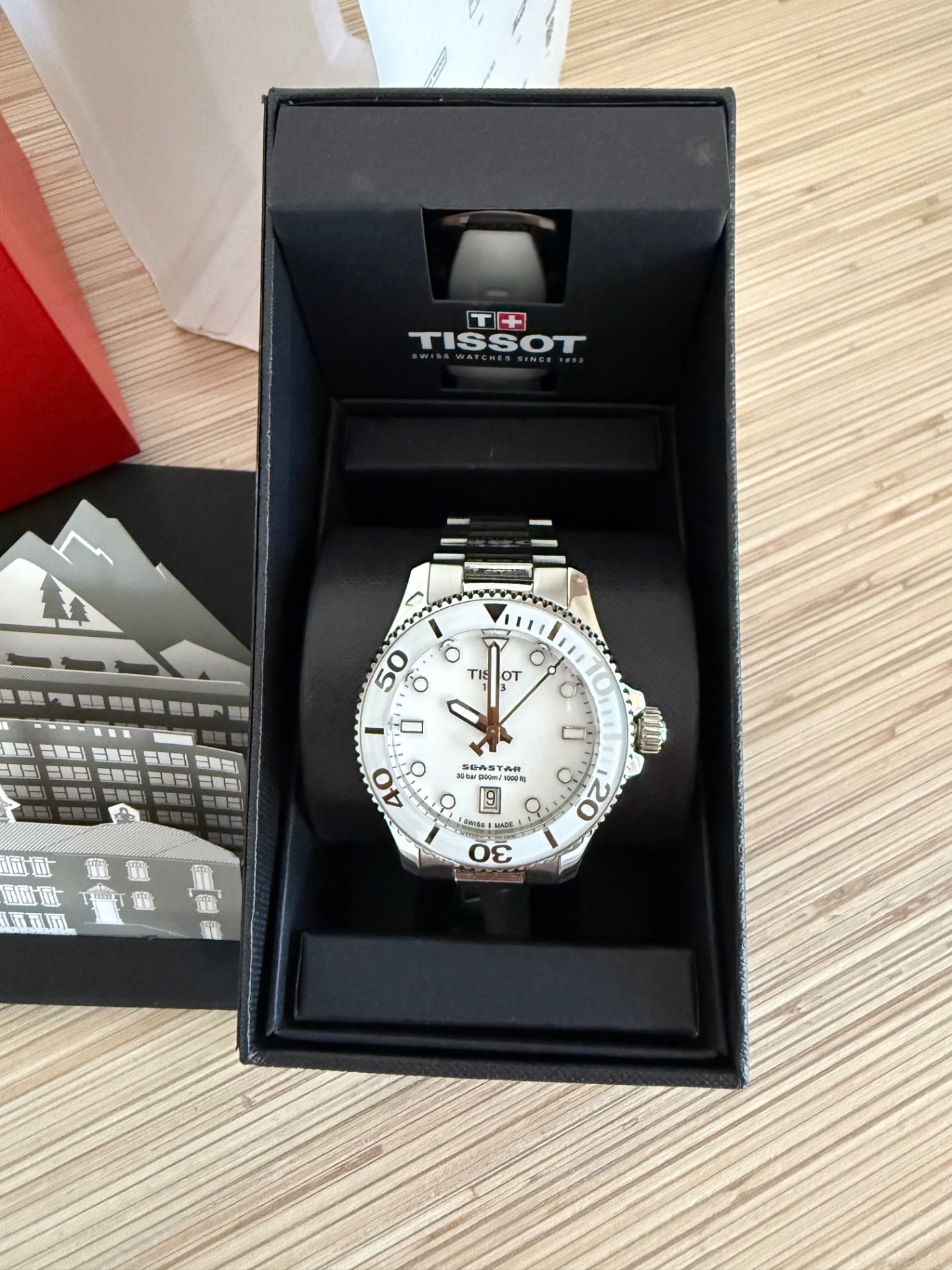 Original TISSOT Seastar 1000 36mm zhenski chasovnik - 3