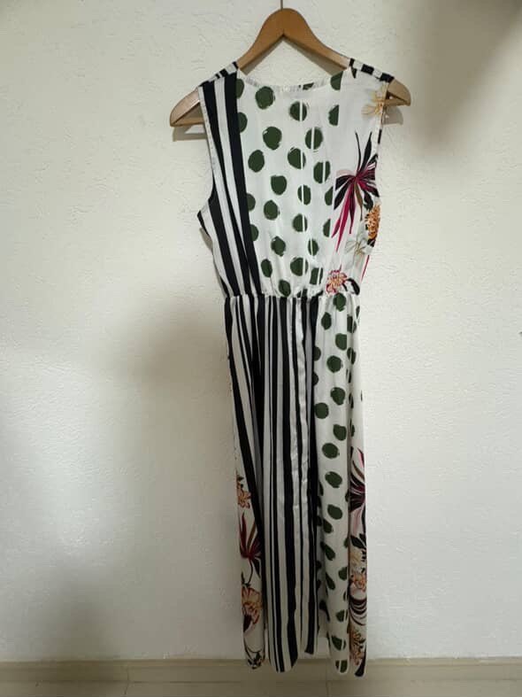 Долг летен фустан без ракави - 3