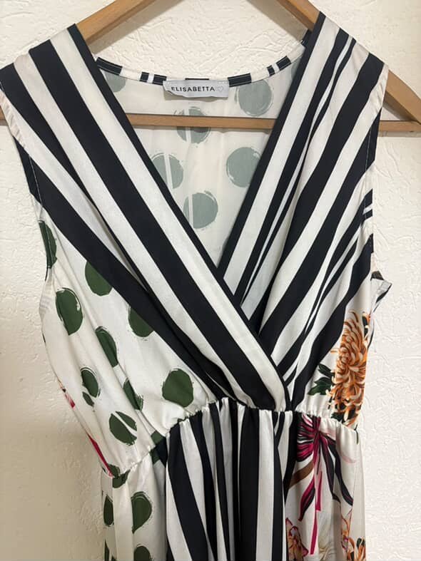 Долг летен фустан без ракави - 2