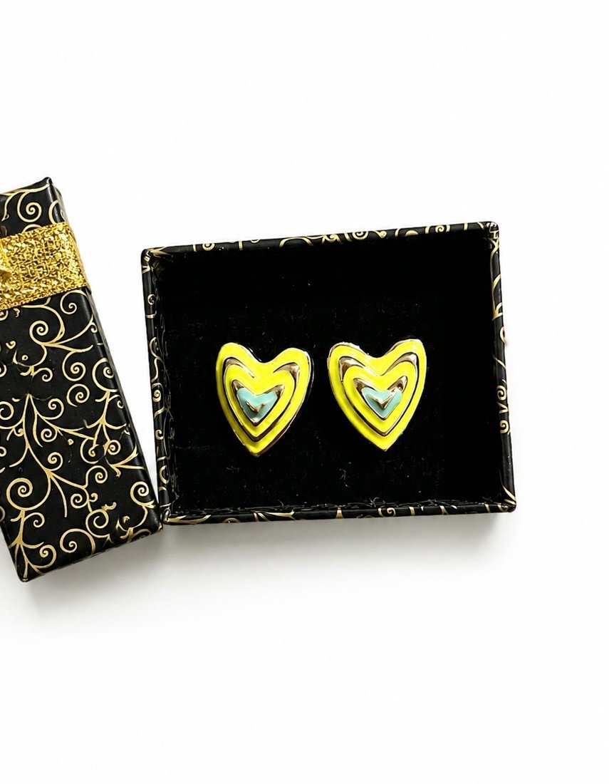 Heart Shaped Earrings - 2